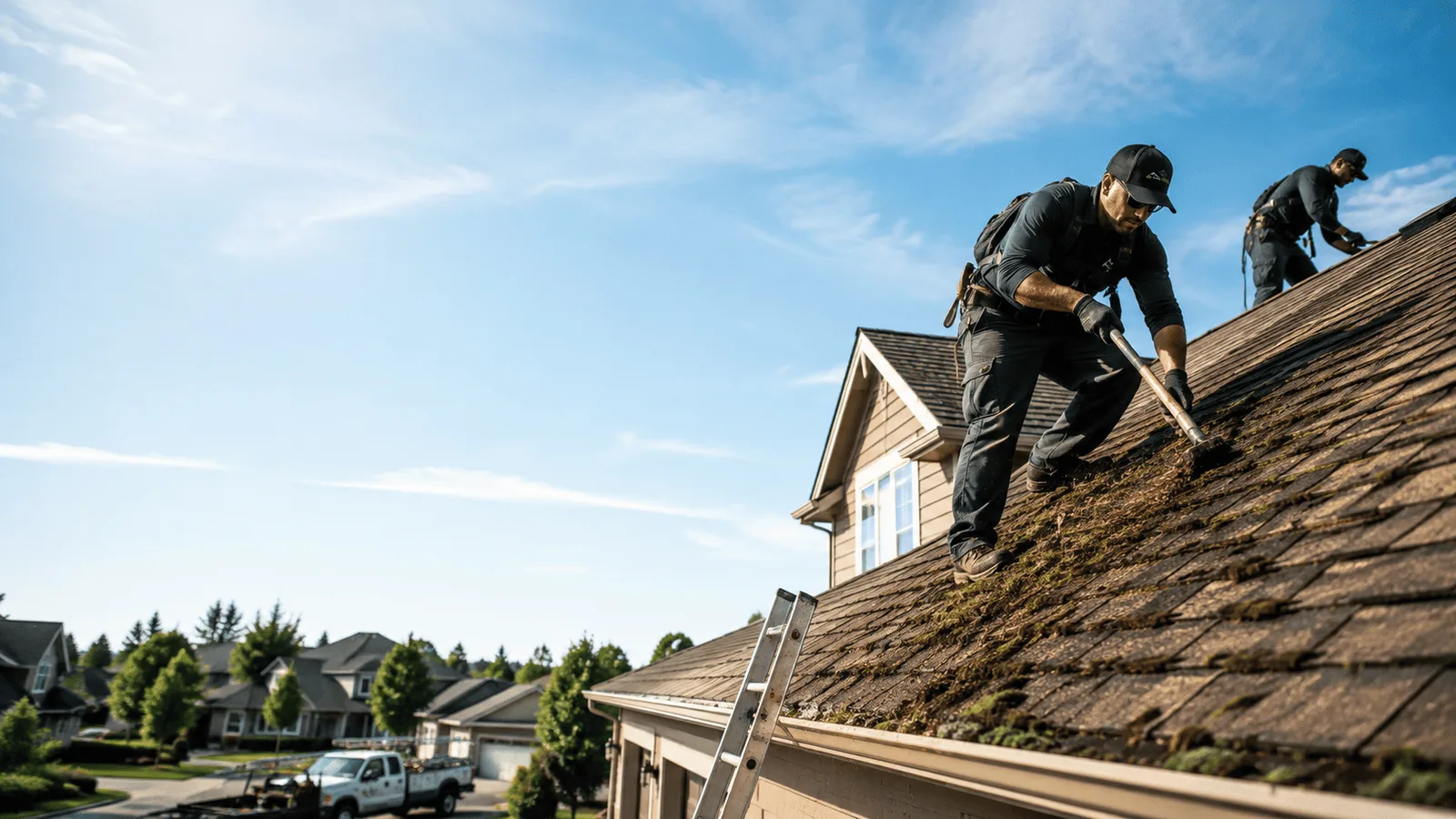 Roof Moss Removal in Mitchell, SD near me